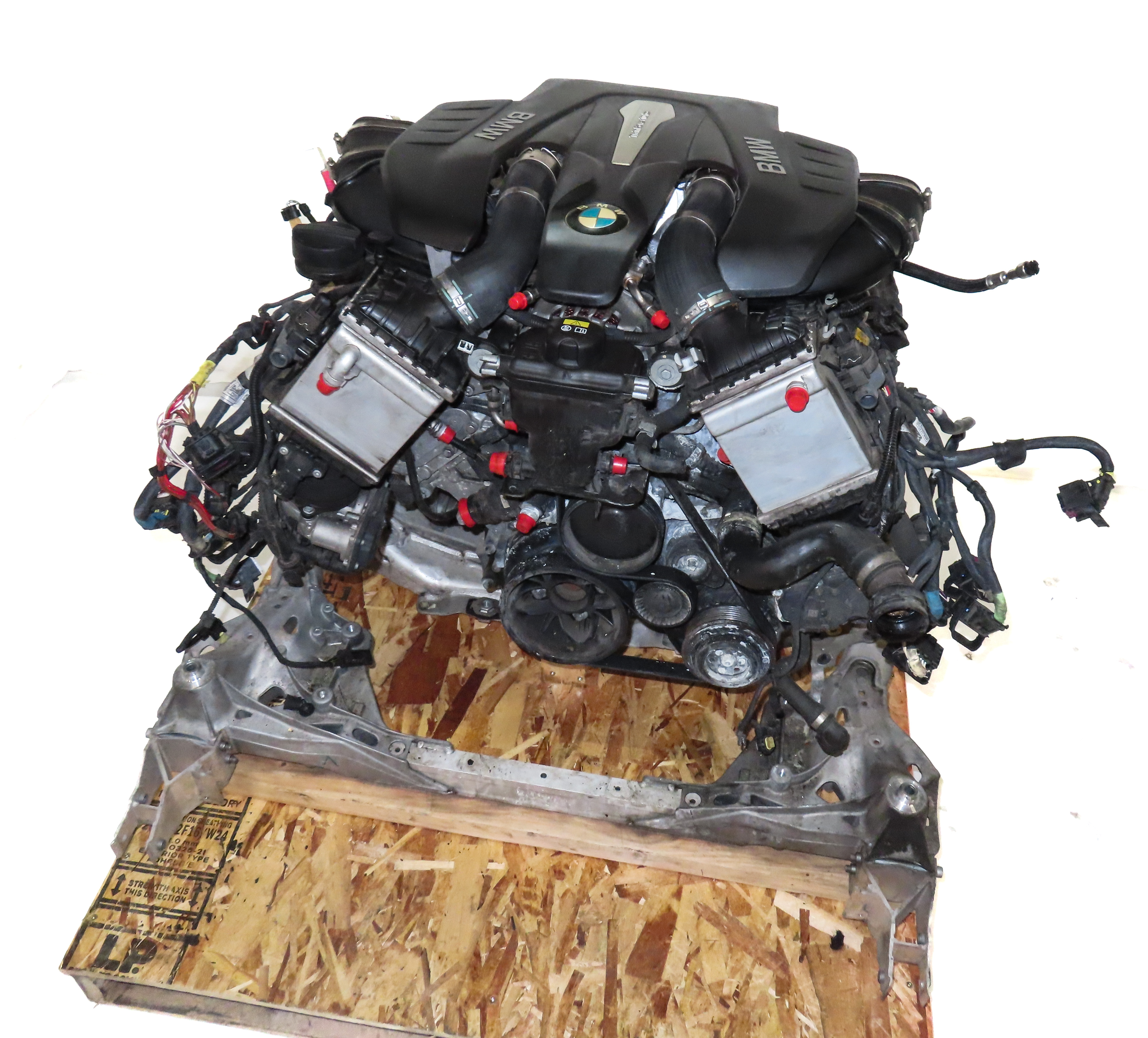 2016-2019 BMW 750i (G11) 4.4L TURBO (N63R) V8 445 HP ENGINE ASSEMBLY (137k) — exact item pictured